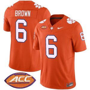 Mens Youths Womens Tyler Brown Orange Stitched Vapor Jersey.jpeg